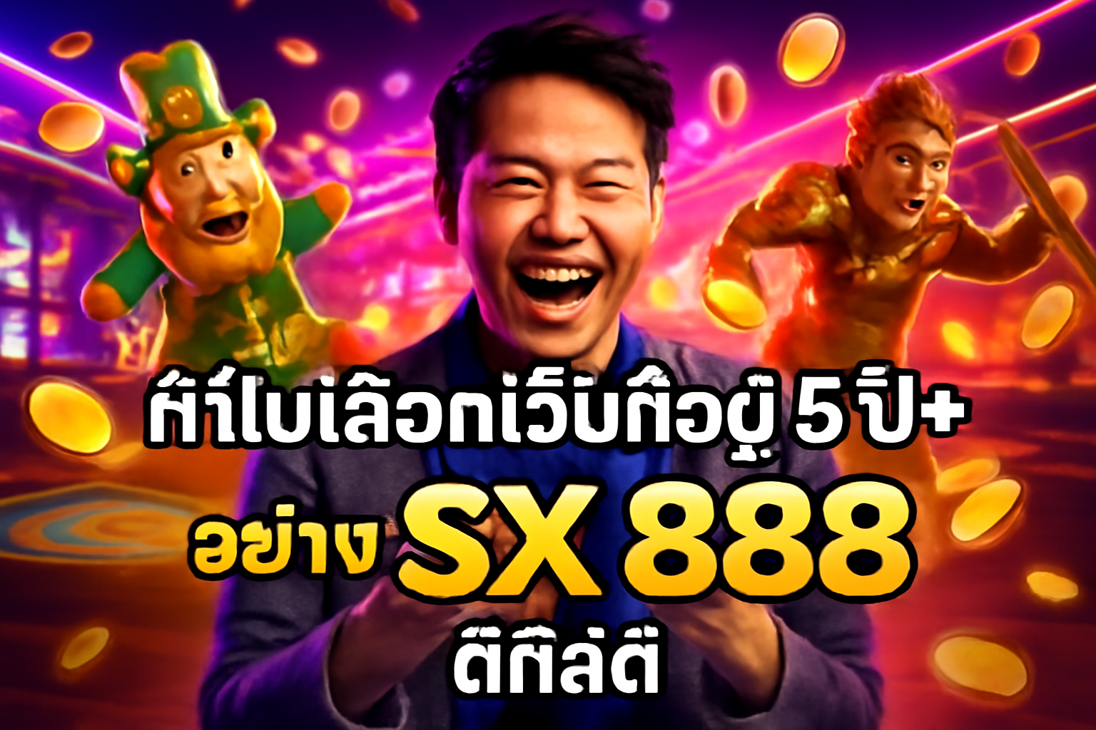 ทำไมเลือกเว็บที่อยู่ 5 ปี+ อย่าง SX 888 ดีที่สุด