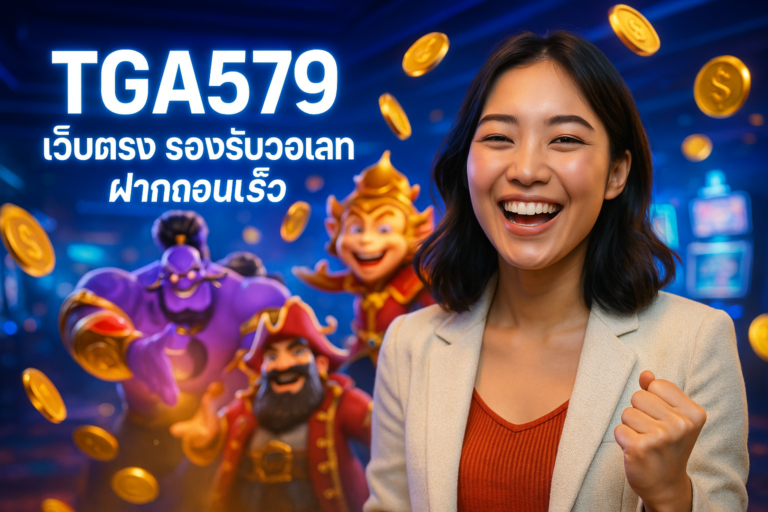 TGA579 เว็บตรง รองรับวอเลท ฝากถอนเร็ว