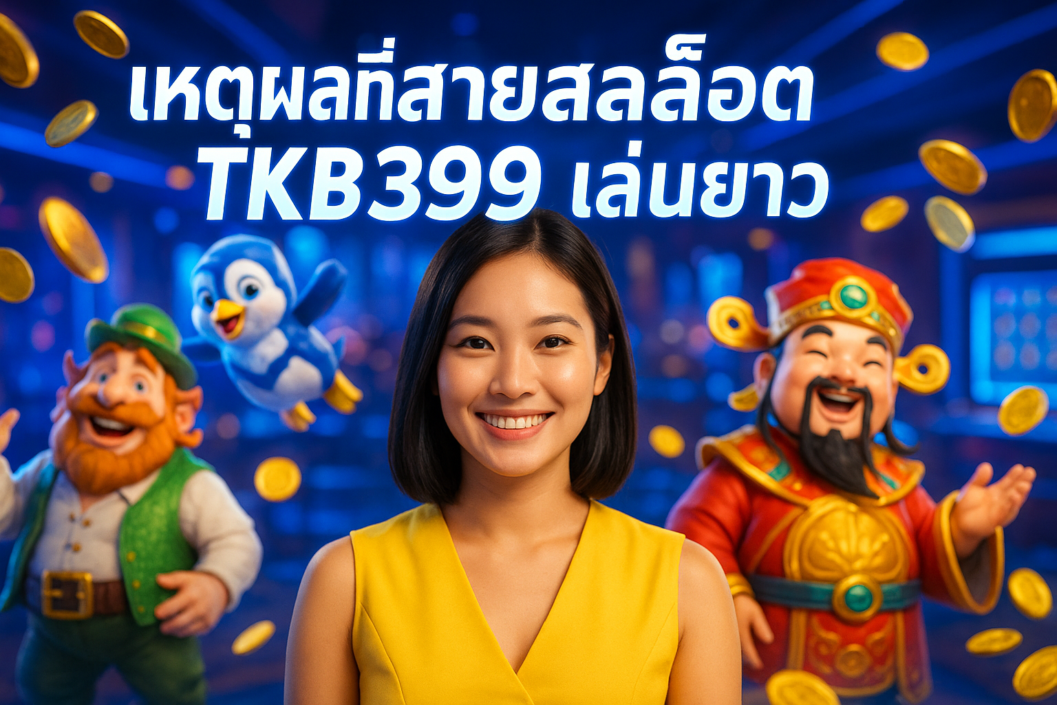 เหตุผลที่สายสล็อตเลือก TKB399 เล่นยาว